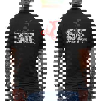 Bmx バイク Bmx アクセサリー メンズTシャツ バックプリント - Kawaiitshirt