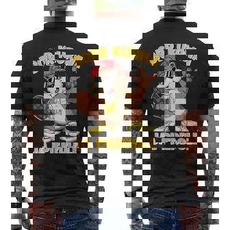 Bober Kurwa Meme Polska ビールコスチューム 面白い はいピエルドールボブル メンズTシャツ バックプリント - Kawaiitshirt