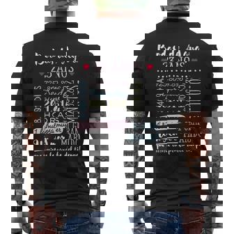 Bodas De Agua 23 Años Aniversario De Boda Regalo Camiseta Hombre Estampado Espalda - Regaloses