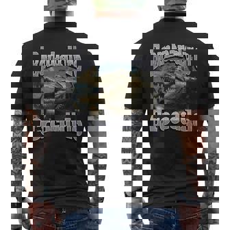 Bombadiro Crocodilo 面白いイタリアンブレインロットミームグラフィック メンズTシャツ バックプリント - Kawaiitshirt