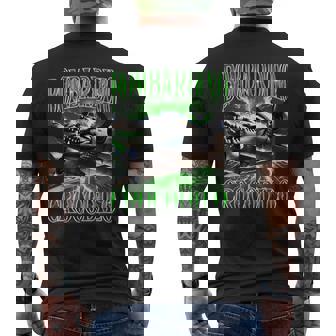 Bombardino Crocodilo イタリアンブレイン 面白い クロコダイル ミーム メンズTシャツ バックプリント - Kawaiitshirt