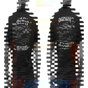 Bombardiro Crocodilo イタリアンブレインロットミーム メンズTシャツ バックプリント - Kawaiitshirt