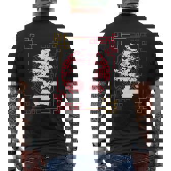 Bonsaï Arbre Bonsaï Élevateur Jardin Chinois Motif Japon T-shirt imprimé au dos - Cadeauxyz