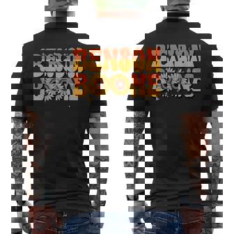 Boone First Name Boy Vintage Style 70S 80S Personalized Men's T-shirt Back Print - Thegiftio UK