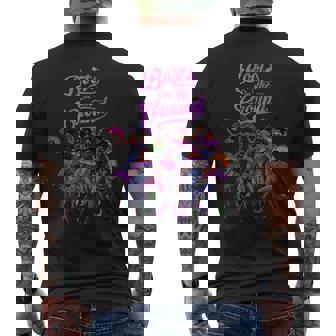 Boots On The Ground Boot Cowboy Western Cowgirl Linedance Men's T-shirt Back Print - Thegiftio