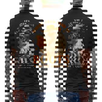 Boots On The Ground Junenth Cowgirl Where Them Fans At Men's T-shirt Back Print | Mazezy