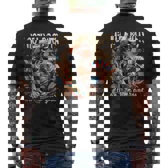 I Got My Boots On The Ground Western Cowgirl Melanin Swag Men's T-shirt Back Print | Mazezy