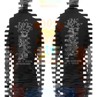 Boots On The Ground Western Southern Country Rodeo Cowgirl Men's T-shirt Back Print - Thegiftio