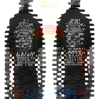 Born To Play Drums Forced To Work Drummer T-shirt da uomo con stampa posteriore - Novitaregali