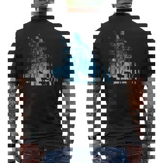 Bosque De Lobos Camiseta Hombre Estampado Espalda - Regaloses