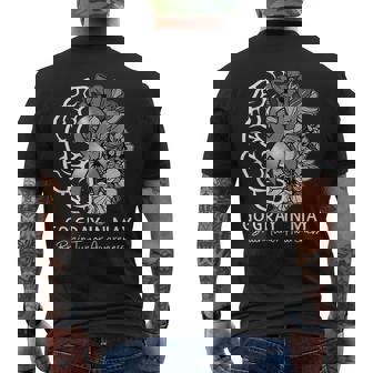 Brain Tumor Awareness Wear Gray In May Strong Warrior Cancer Men's T-shirt Back Print - Monsterry