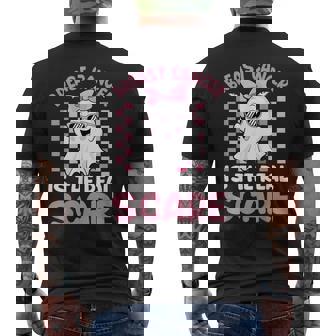 Breast Cancer Is The Realcare メンズTシャツ バックプリント - Kawaiitshirt