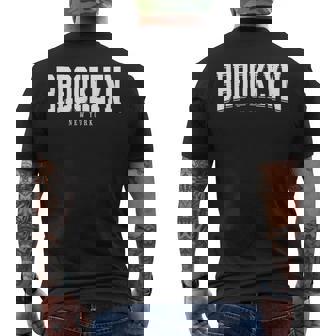 Brooklyn お土産 記念品 ブルックリン メンズTシャツ バックプリント - Kawaiitshirt