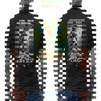 Brr Brr Patapim Italian Brainrot Meme Forest Monkey Bootleg Men's T-shirt Back Print - Monsterry
