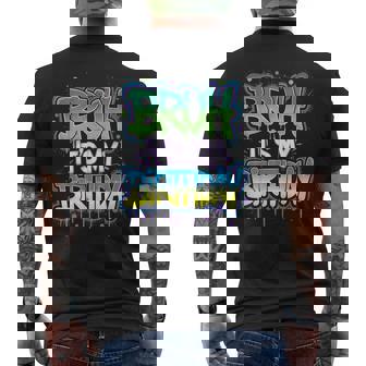 Bruh It's My Birthday Birthday Boy N Gamer Meme Men's T-shirt Back Print - Thegiftio