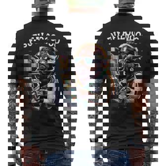 Buffalo Slot Machine Casino Buffalooooo Gambling Men's T-shirt Back Print - Thegiftio