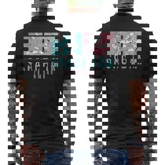 Bugspace Jam Tunequad メンズTシャツ バックプリント - Kawaiitshirt