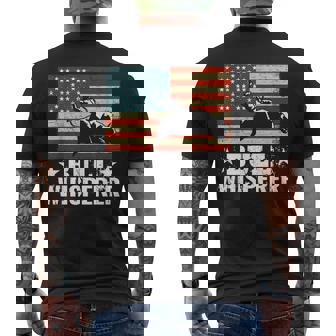 Bull Whisperer Usa Flag 4 De Julio Hombres Bull Riding Camiseta Hombre Estampado Espalda - Regaloses
