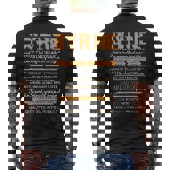 Byrne Completely Unexplainable Notices Everything But Won’T Say It Name Men's T-shirt Back Print | Seseable CA