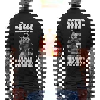 Bâbr クルワ ボバー マッチングビール Bâbr メンズTシャツ バックプリント - Kawaiitshirt