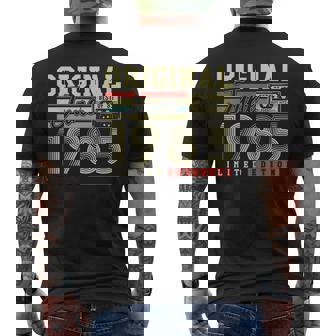 Cadeau 40E Anniversaire Original Juin 1985Intage T-shirt imprimé au dos - Cadeauxyz