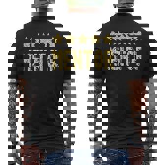 Cadeau Amusant De Mentor Best Fivetar Best Mentor Reconnaissance T-shirt imprimé au dos - Cadeauxyz