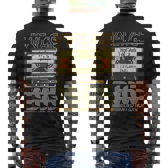 Cadeau Du 60E Anniversaire Homme Juillet 1965 Cassette T-shirt imprimé au dos - Cadeauxyz