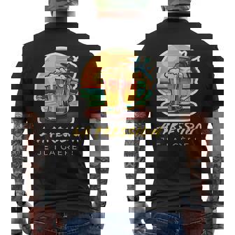 Cadeau Homme Bière Original Humour La Pression Je La Gère T-shirt imprimé au dos - Cadeauxyz