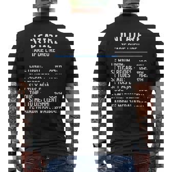 Cadeau Original Notaire Homme Humour Papa Notaire Métier T-shirt imprimé au dos - Cadeauxyz
