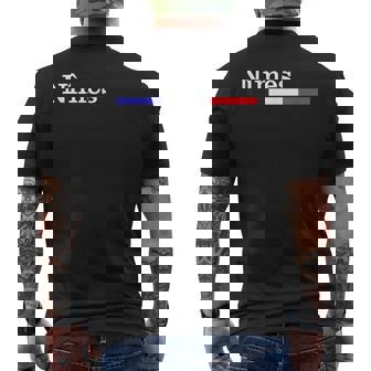 Cadeauille Nîmes Souvenir Nîmes T-shirt imprimé au dos - Cadeauxyz