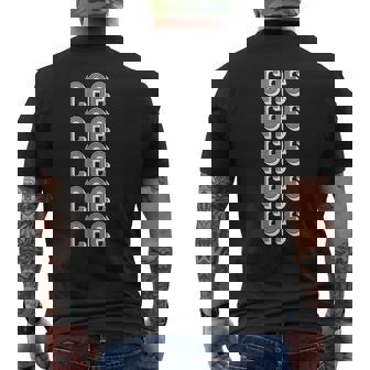 Cae コロンビア空港旅行 メンズTシャツ バックプリント - Kawaiitshirt