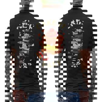 Cake It Easy Take It Easy Fruit メンズTシャツ バックプリント - Kawaiitshirt