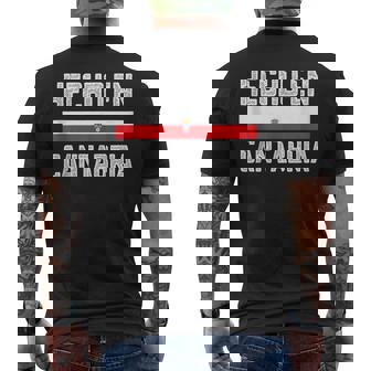 Cantabria Orgullointage Hecho En Cantabria In Mangas Camiseta Hombre Estampado Espalda - Regaloses