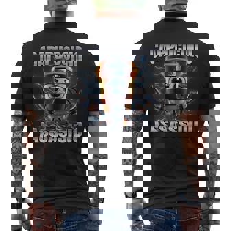 Cappuccino Assassino メンズTシャツ バックプリント - Kawaiitshirt