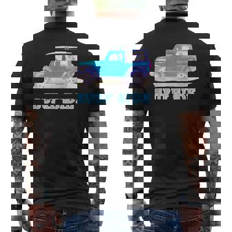 The Car On Theeaside【Surfide サーフサイド】車 サーフィン／サーファー 夏・海 メンズTシャツ バックプリント - Kawaiitshirt