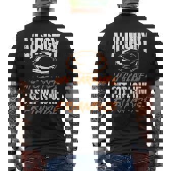 Caramel C'est Pas Une Friandise Joueur De Rugby Rugby T-shirt imprimé au dos - Cadeauxyz