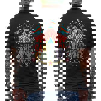 Carnival Crew Circus Staff Costume Circus Theme Party Men's T-shirt Back Print - Thegiftio UK