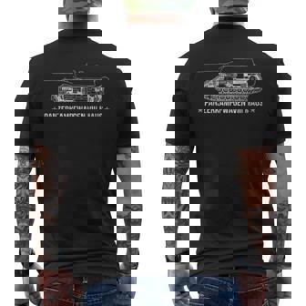 Carro Armato Pesante Militare Panzeriii Maus Tedesco Dellaeconda Guerra Mondiale Papa T-shirt da uomo con stampa posteriore - Novitaregali