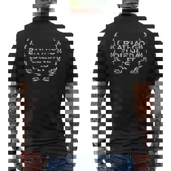 Carthago Delenda Est Latín Camiseta Hombre Estampado Espalda - Regaloses