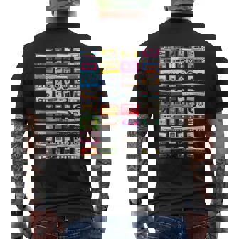 Cassette Audiointage Années 70 Années 80 Années 90 T-shirt imprimé au dos - Cadeauxyz