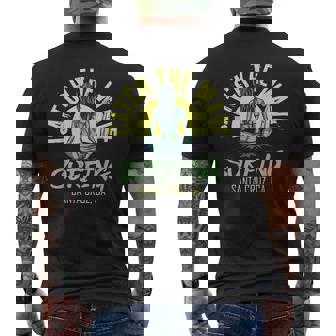 Catch Wave サンタクルーズ サーフィン カリフォルニアサーファー メンズTシャツ バックプリント - Kawaiitshirt