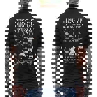 Ce Que Je Fais Pendant Mon Temps Libre Pigeon Bird Whisperertay Coo T-shirt imprimé au dos - Cadeauxyz