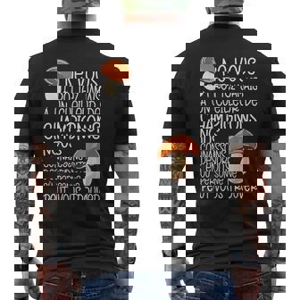 Cèpes Chasseur De Champignon Un Cueilleur De Champignons T-shirt imprimé au dos - Cadeauxyz