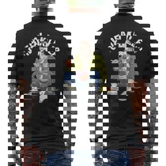 Cereal Killer Halloween Horror Movie Masked Man Men's T-shirt Back Print | Seseable CA