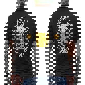 Cerveza Hombre Graciosa La Última Y Meoy Por Otra In Mangas Camiseta Hombre Estampado Espalda - Regaloses