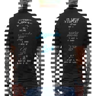 C'est Compliqué D'être Une Légende Et Golf À La Fois Mais Ça Va Je Gère Cadeau Noël Anniversaire Humour Drôle Homme Cadeaux T-shirt imprimé au dos - Cadeauxyz
