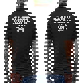 Chaotic Gay 面白い ゲイプライド ユーモア Lgbtq Gay メンズTシャツ バックプリント - Kawaiitshirt