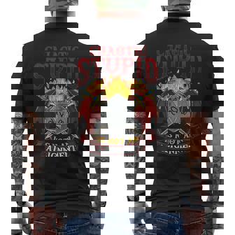 Chaotictupid N'est Pas Un Jeu De Table Amusant T-shirt imprimé au dos - Cadeauxyz