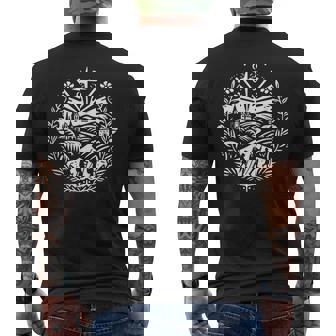 Chemin Deaint-Jacques-De-Compostelle Espagne T-shirt imprimé au dos - Cadeauxyz