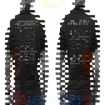 Chemisecientifique Grecque Aristote & Thalescience T-shirt imprimé au dos - Cadeauxyz